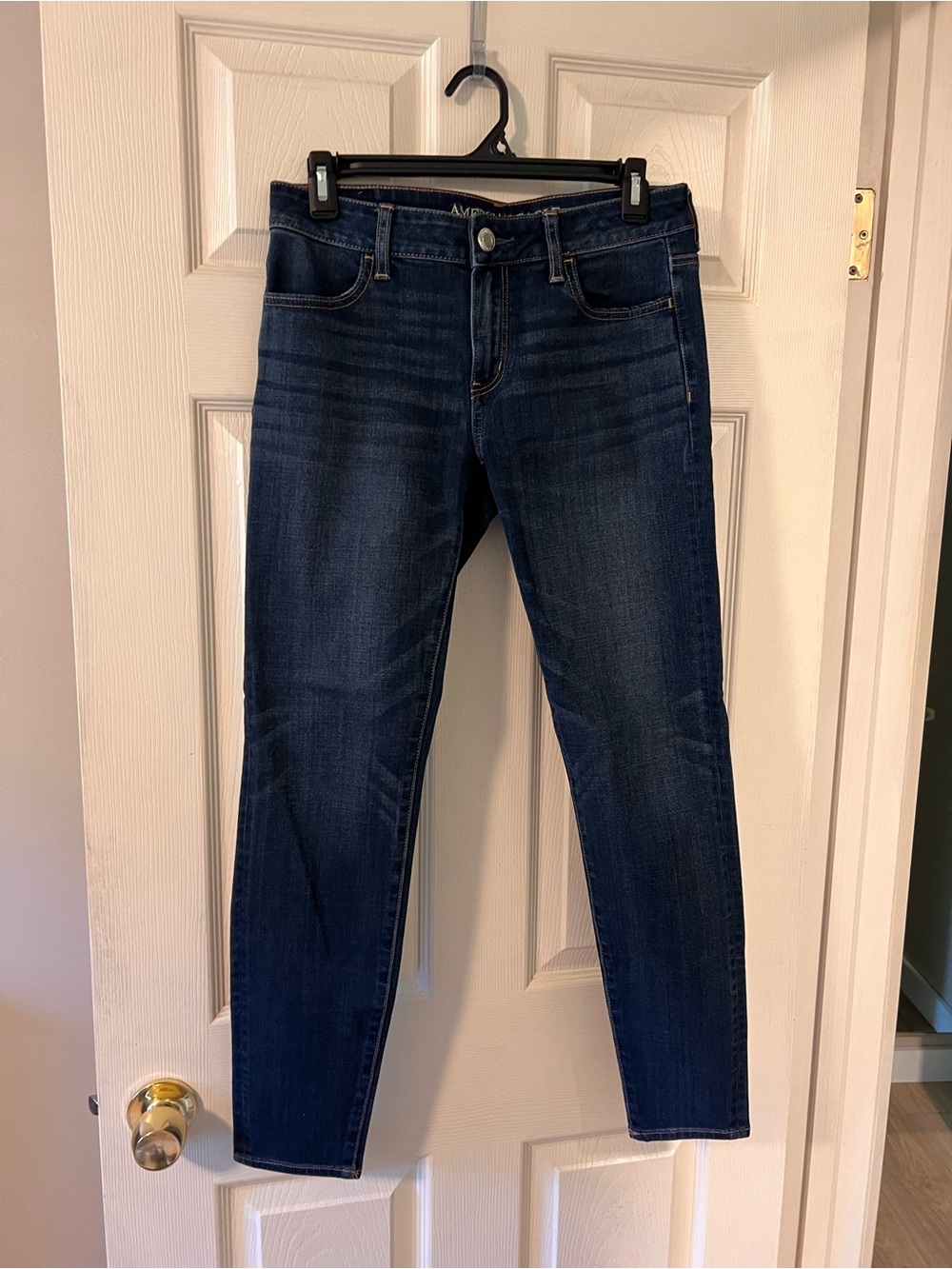 American Eagle Outfitters Dark Blue Skinny Jeans